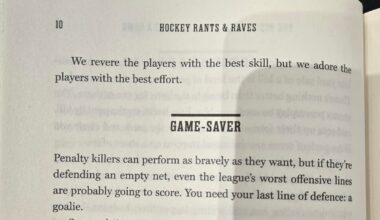 New Read. Top line made me think of our 4th liners.