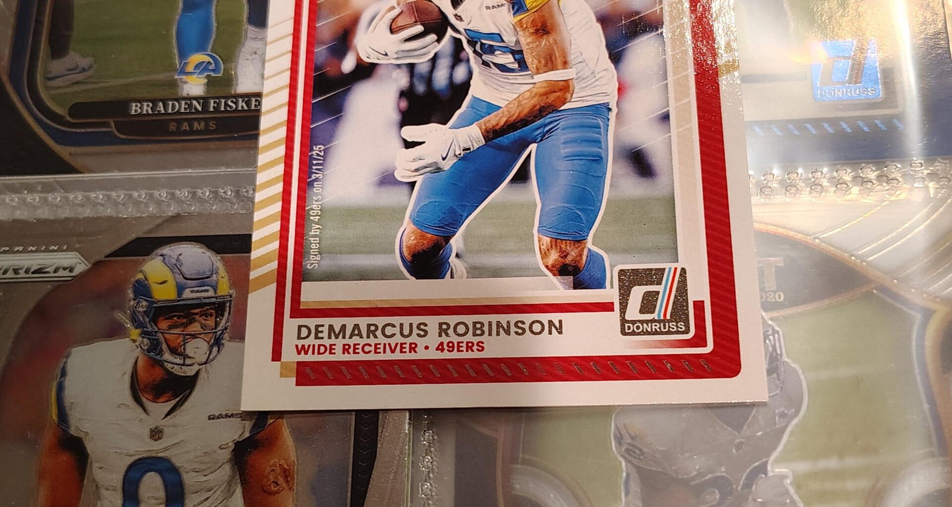 Trading Cards: DeMarcus Robinson...