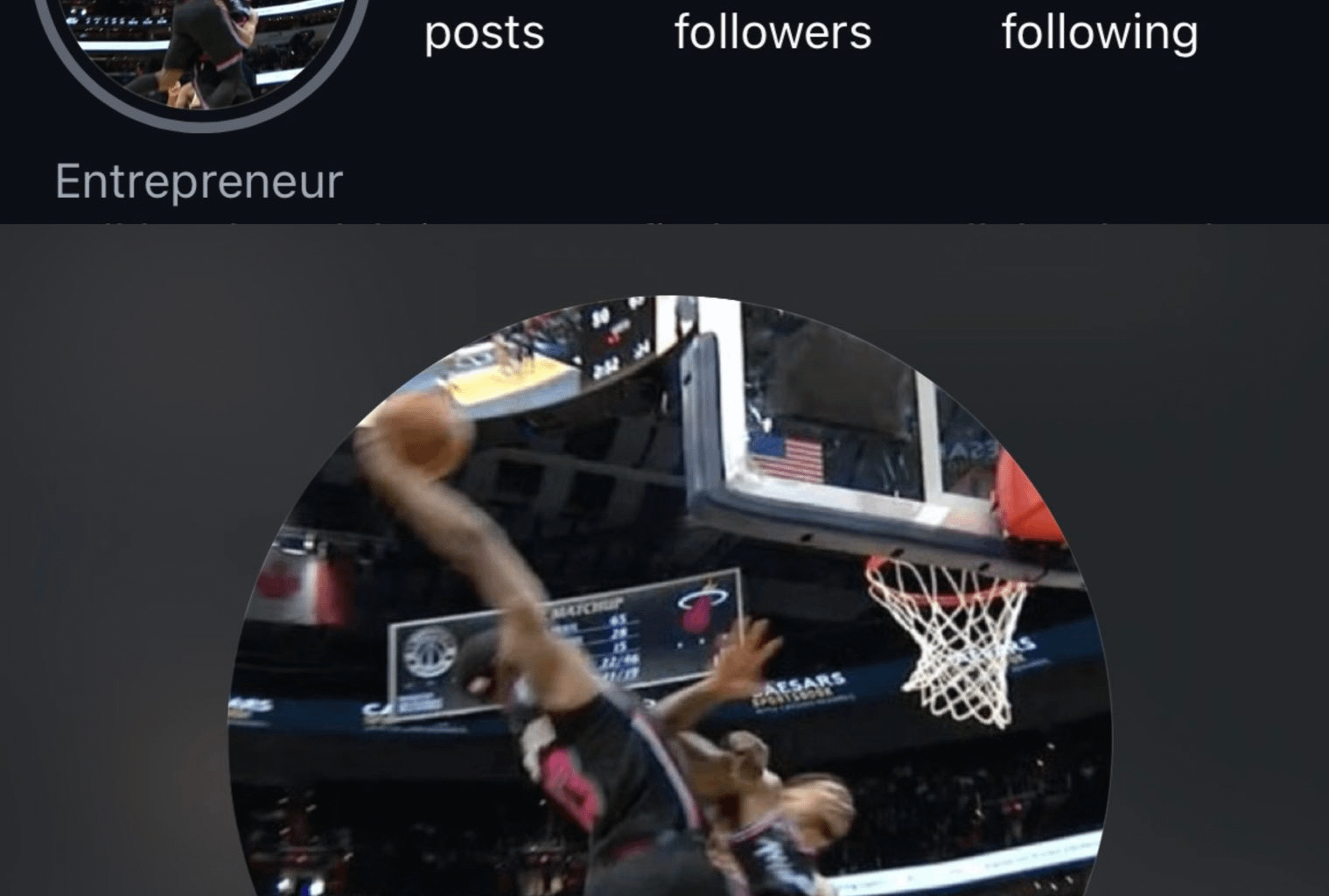 Bam’s new profile pic on Instagram 💀