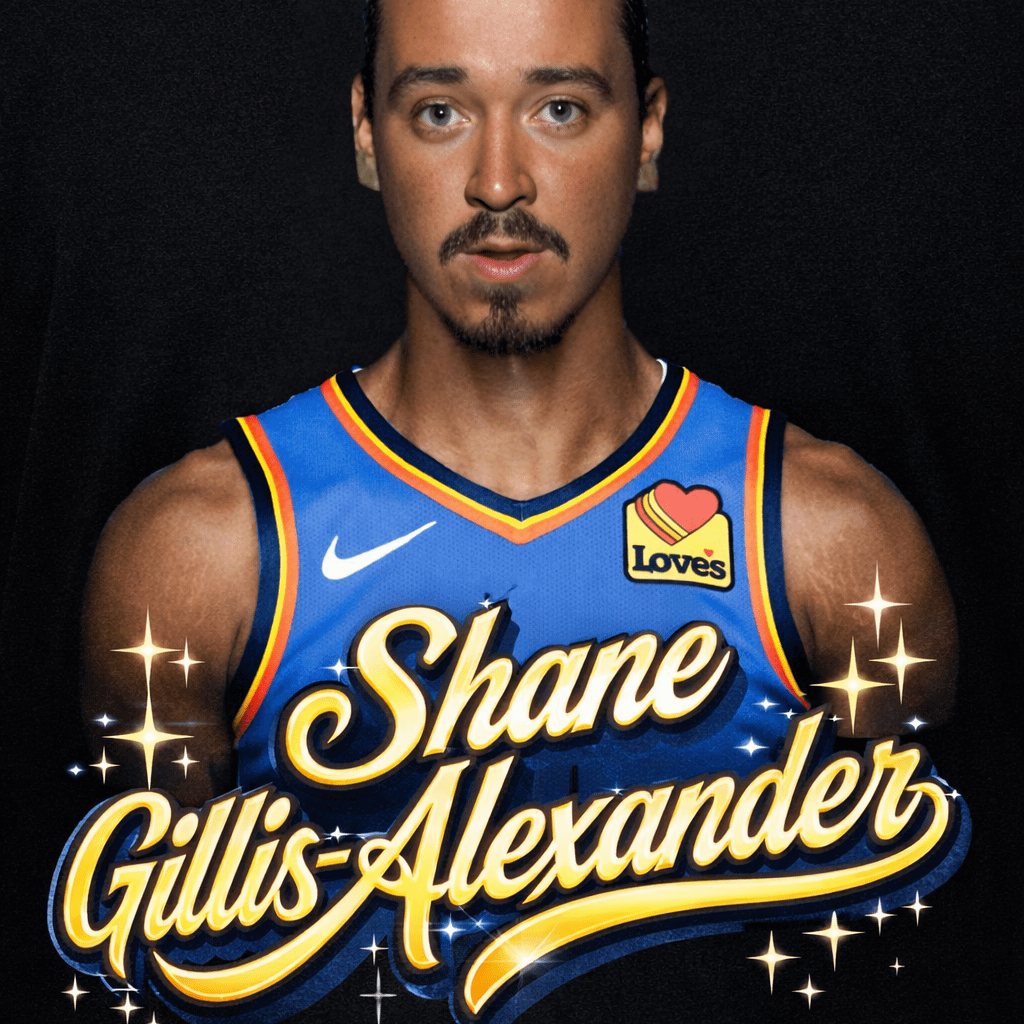 In honor of our Thunder and their resilience in the game today... I present to you how my GF pronounces SGA name.... every. single. time.