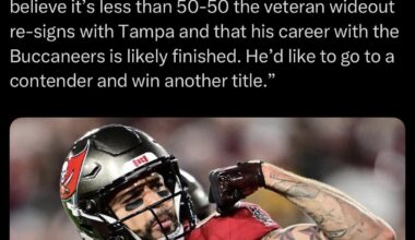 Let kirk go and bring home Mike Evans