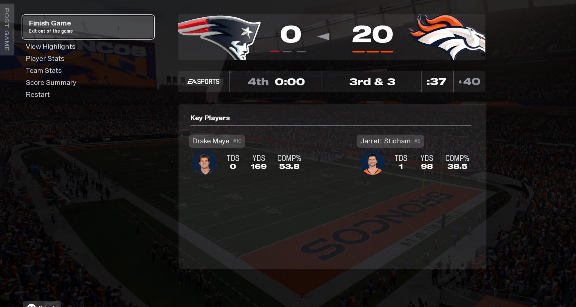 Using Madden as therapy 🥀