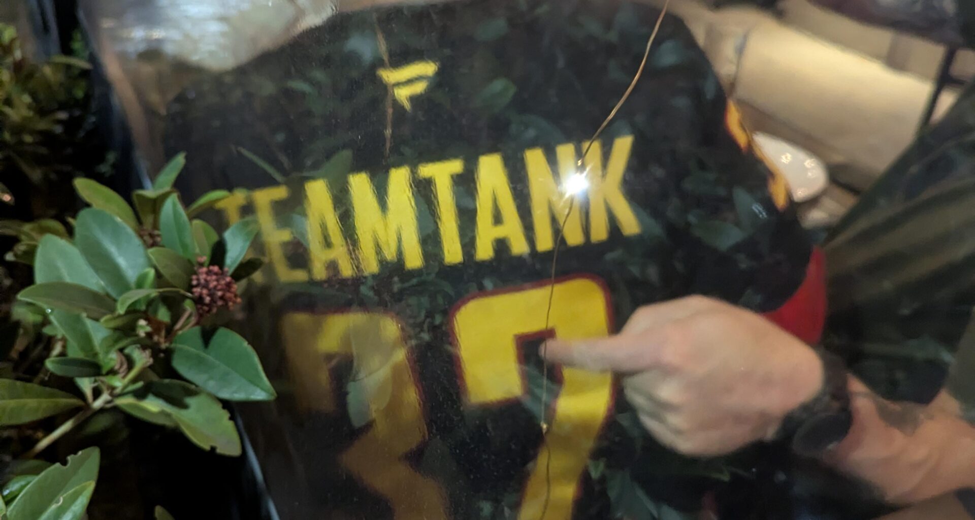 Which of you was this?