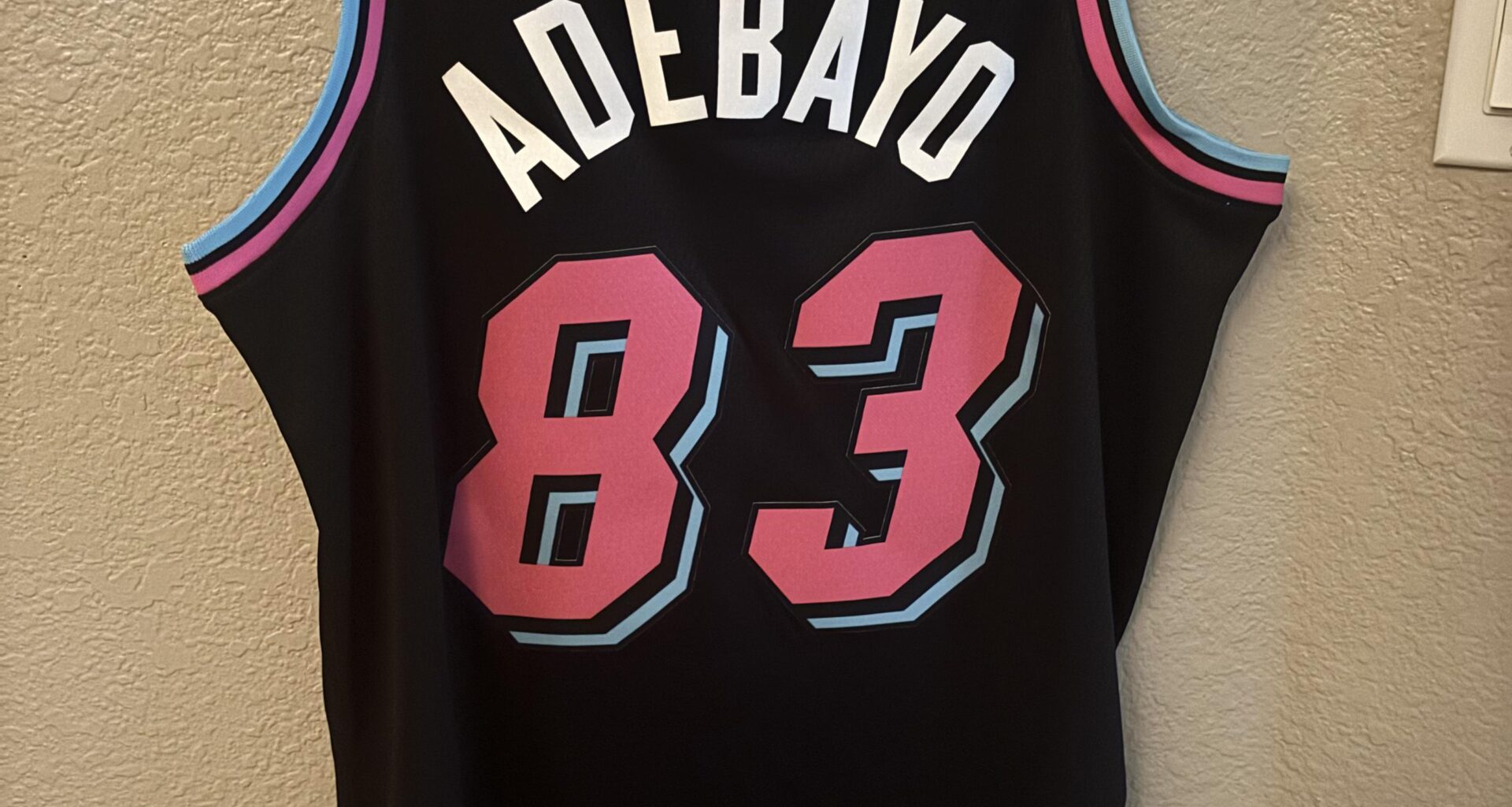 Not the best time as a fan, but hey still a beautiful jersey