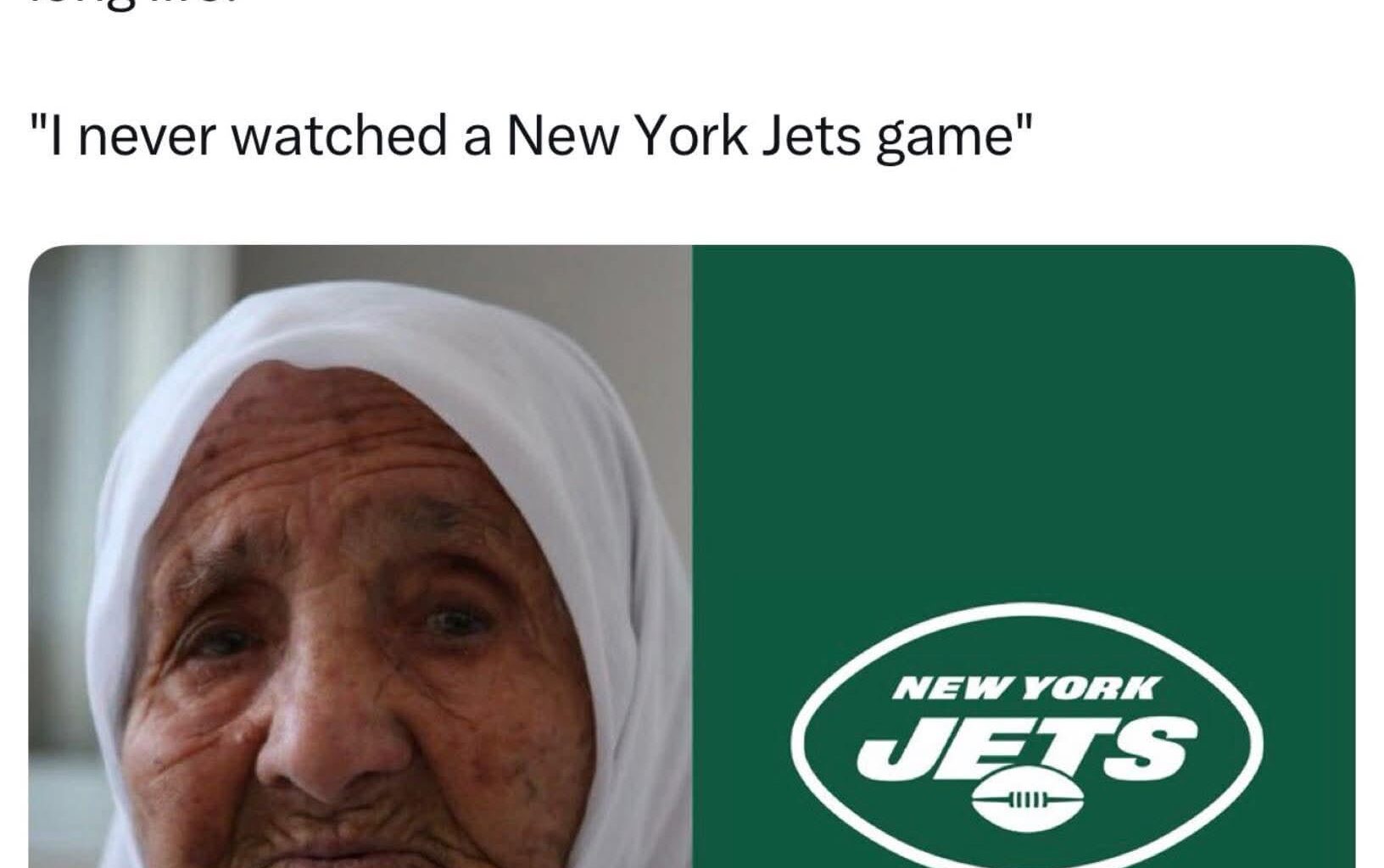 The secret to a long life!