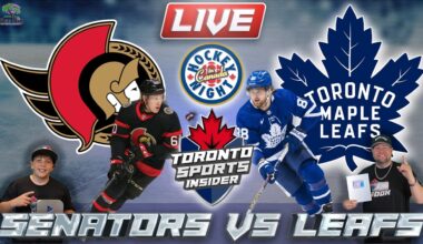 Ottawa Senators vs Toronto Maple Leafs LIVE 🔴 | NHL LIVE Stream Reaction & Play By Play
