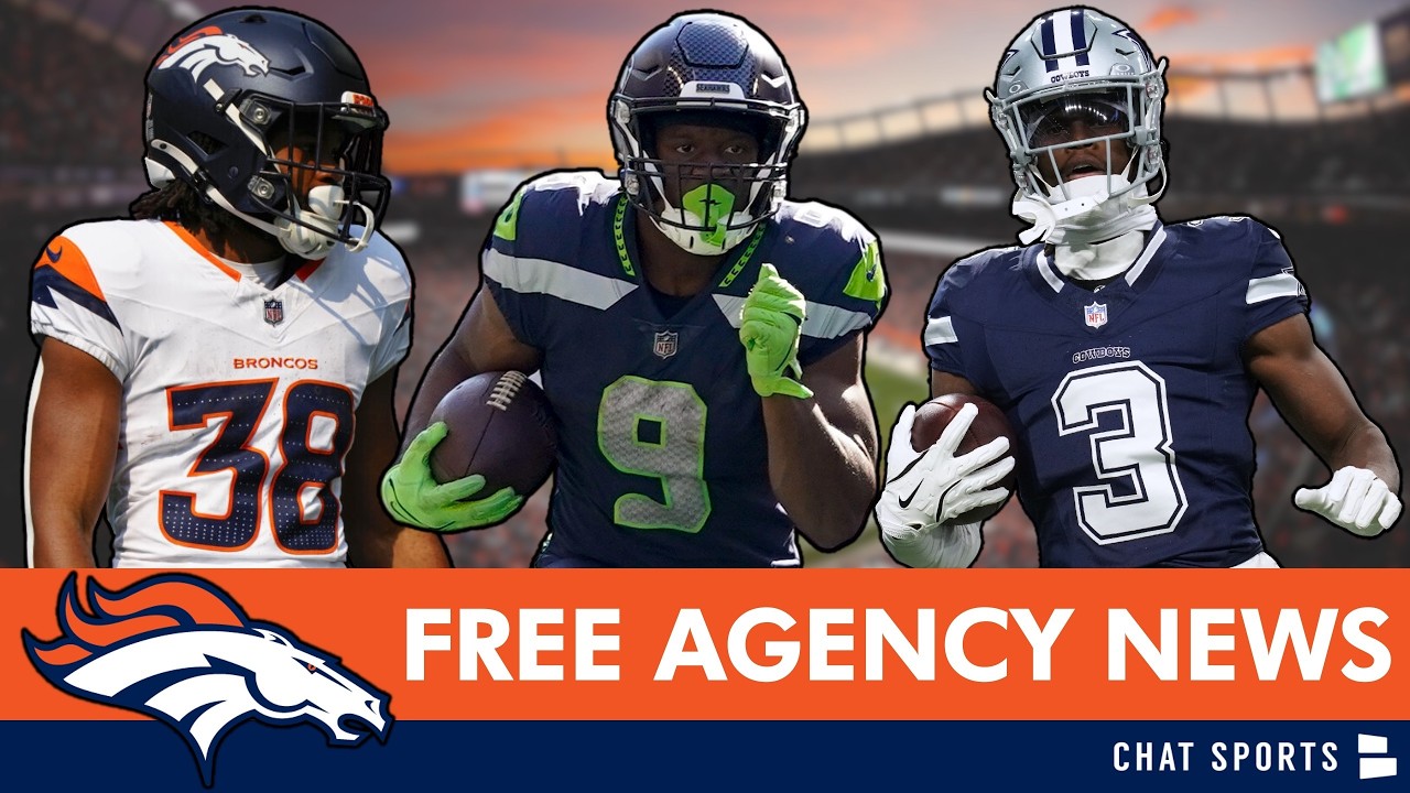 LATEST Denver Broncos Free Agency News On Kenneth Walker, Jaleel McLaughlin, George Pickens & More