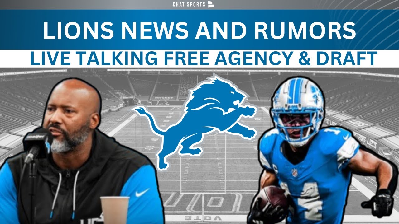 Detroit Lions News & Rumors: Lions Free Agency & 2026 NFL Draft Rumors