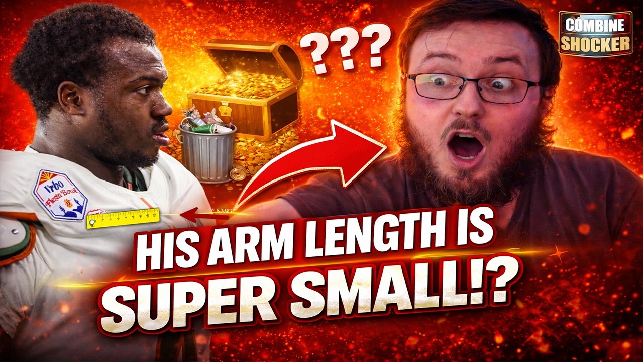 BENGALS FAN REACTS TO REPORTS RUEBEN BAIN MIGHT DROP TO THE BENGALS AT #10 BECAUSE HIS ARM LENGTH!?