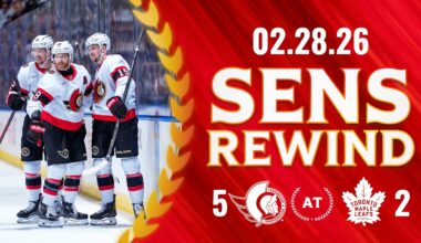 Sens Rewind: Batherson, Cozens Lead Team in Toronto