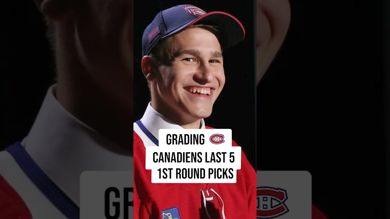 Grading The Montreal Canadiens Last 5 1st Round Picks #hockey #montrealcanadiens #habs #demidov