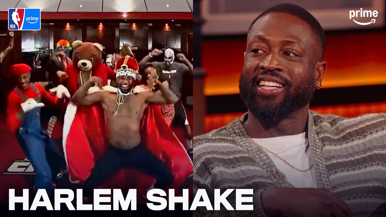 Dwyane Wade Tells the Story Behind Heat’s Viral Harlem Shake | NBA on Prime