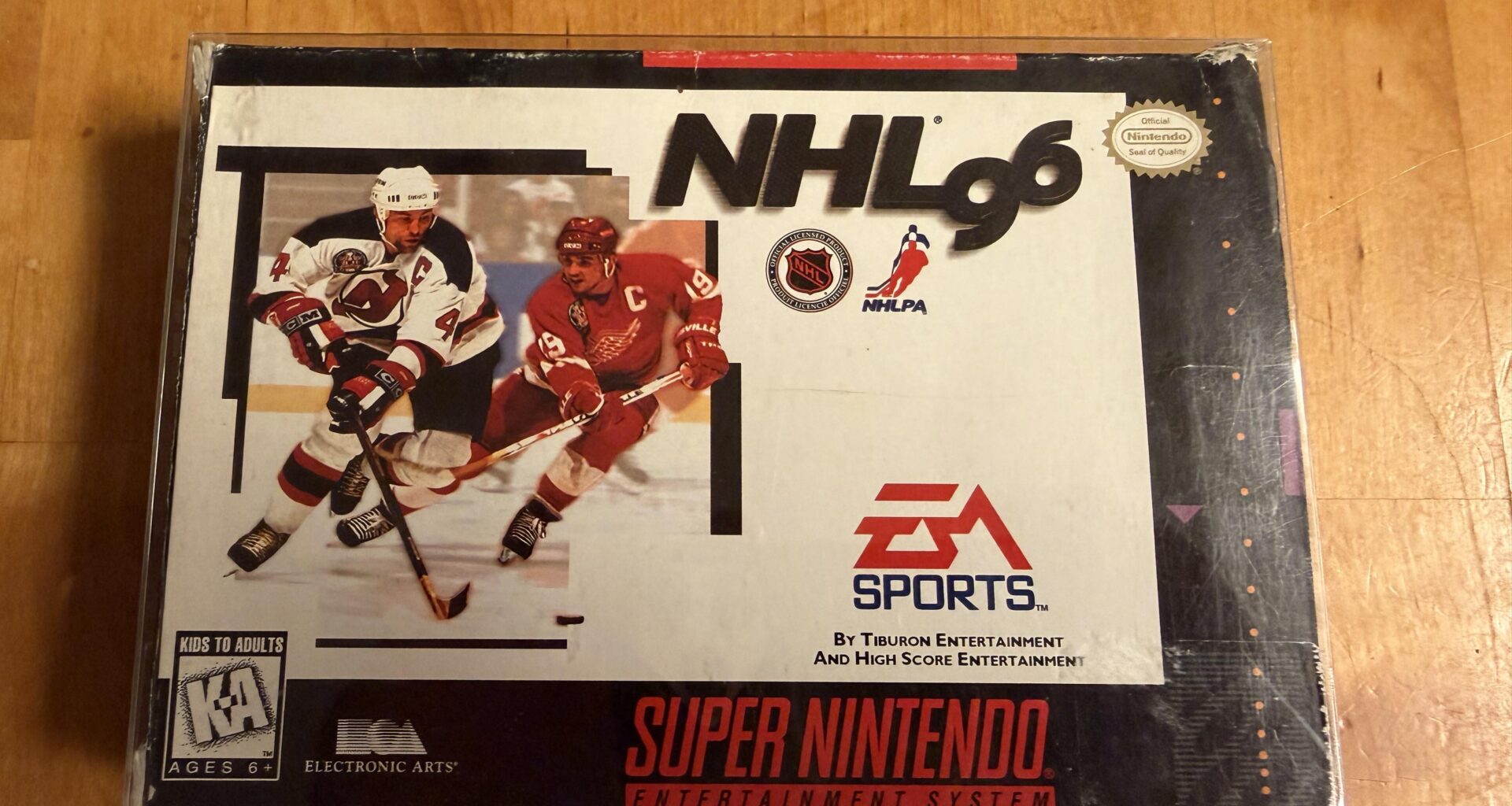 Came across a Scott Stevens in the wild at my local game store. Will look nice alongside my NHL 14 Brodeur copy.