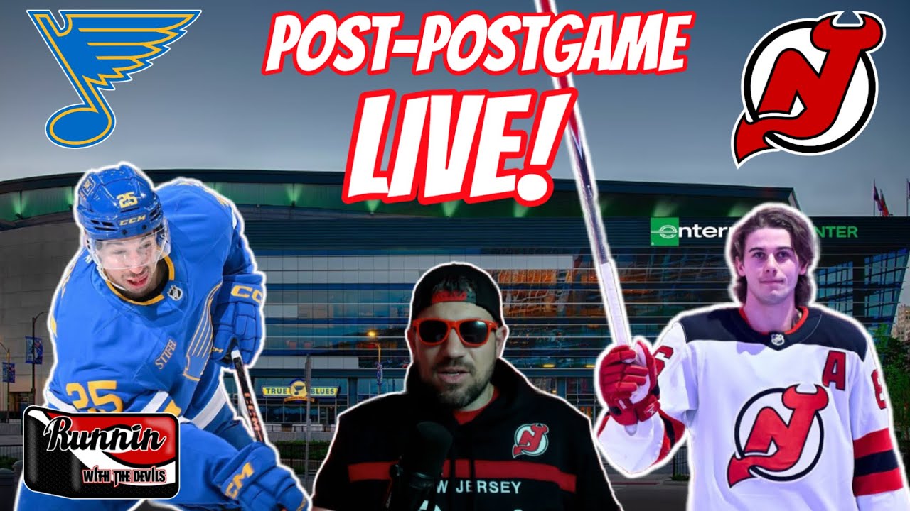 NJ Devils vs. St. Louis Blues Post-Postgame LIVE! 2/28/26 DEVILS WIN 3-1