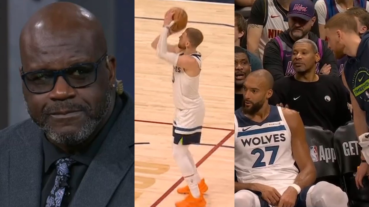 Shaq says he'll take it out on "soft a*s Rudy Gobert" after Donte trolled him 😅