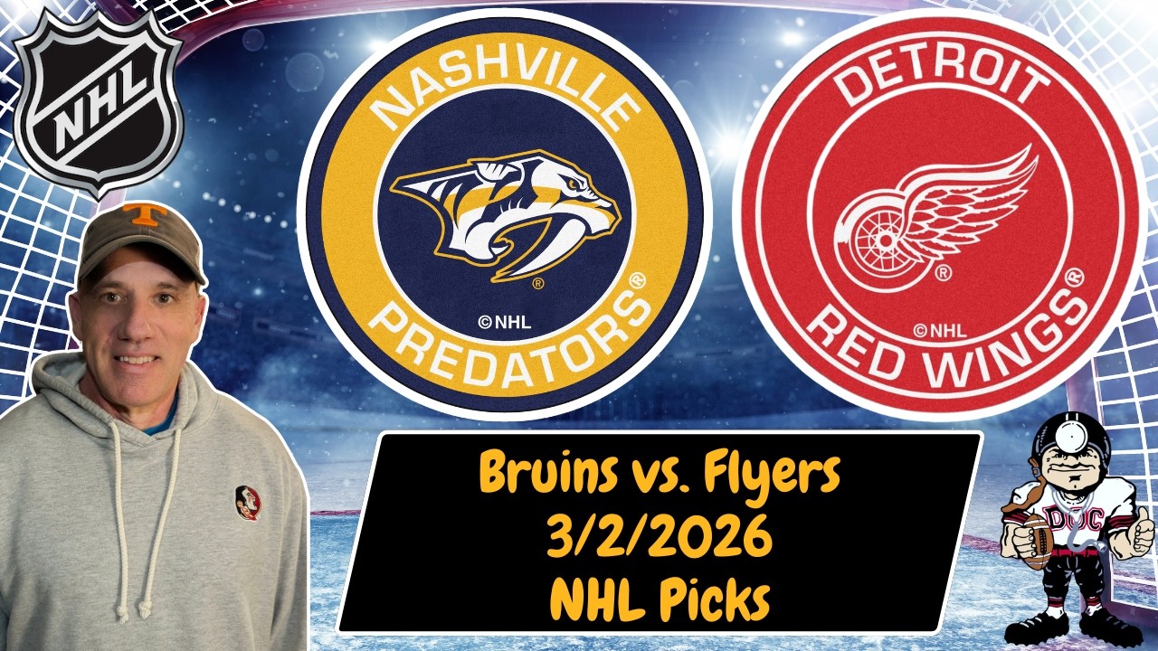 Red Wings at Predators 3/2/2026 NHL Picks and Predictions | Jason Sharpe NHL Best Bet & Betting Tips