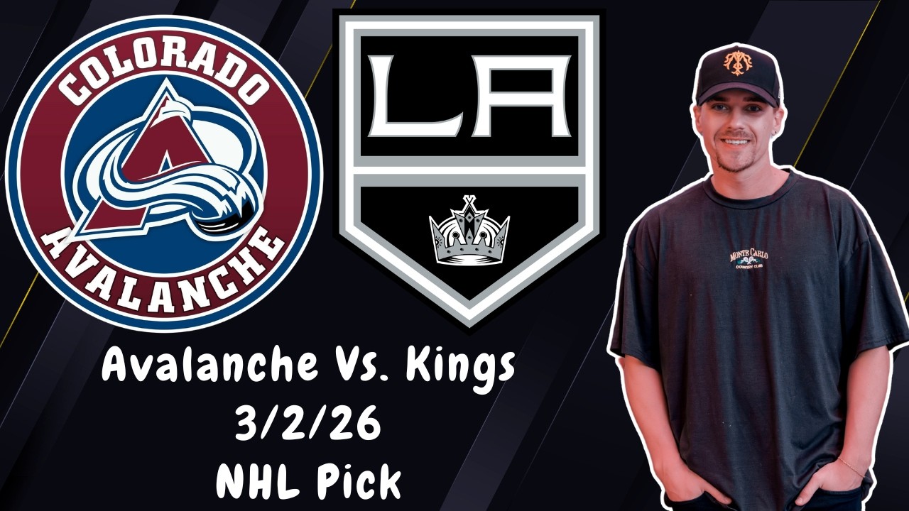 Avalanche vs Kings 3/2/2026 NHL Picks and Predictions | Nick Menken NHL Best Bets & Betting Tips