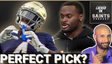 MOCK DRAFT: New Orleans Saints Can’t Miss Out On Jeremiyah Love  At No. 8 After NFL Combine Display