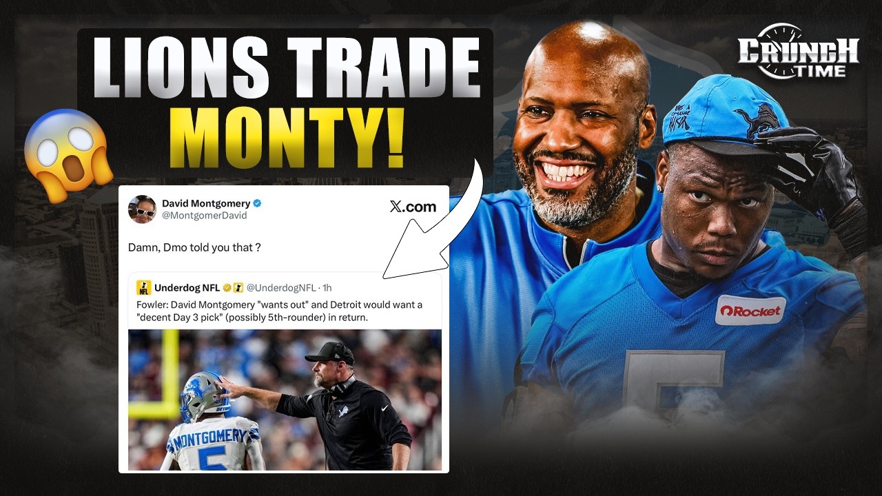 BREAKING: Detroit Lions TRADE David Montgomery To Texans!