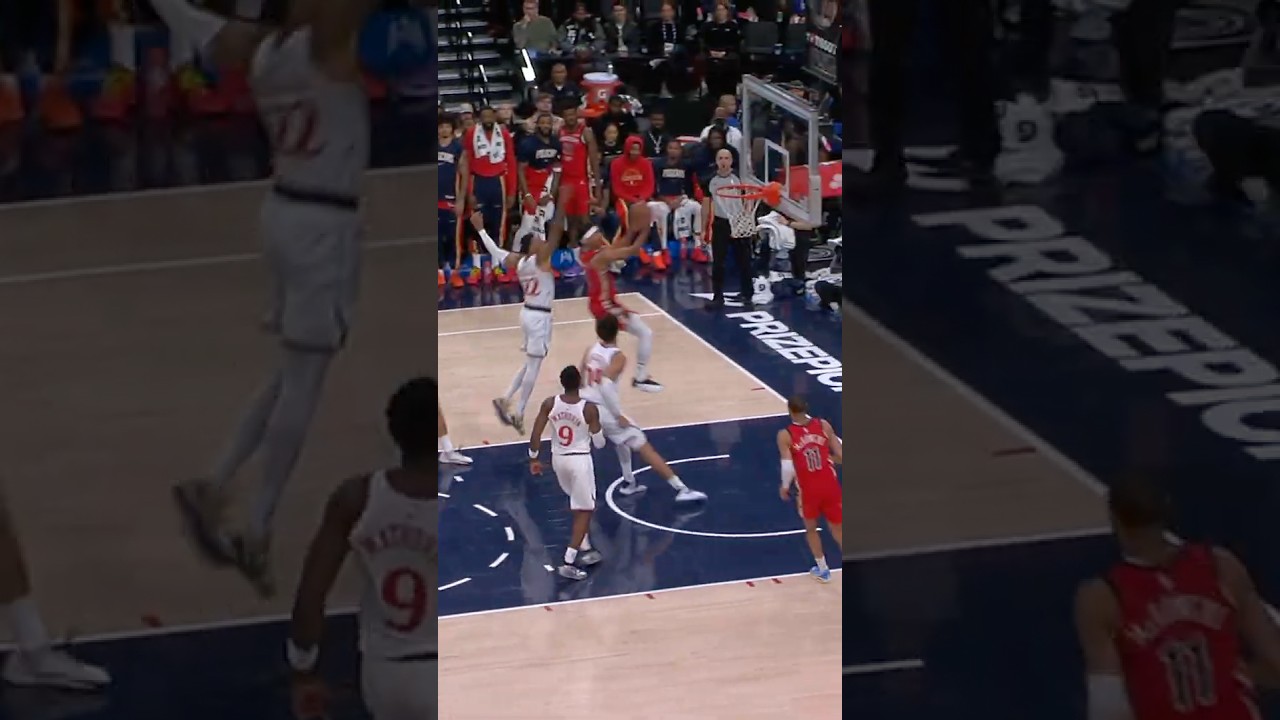 Jeremiah Fears coast-to-coast to rim for buzzer beater #pelicans #highlights #nba