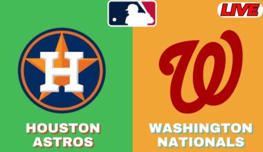🔴LIVE : Washington Nationals Vs Houston Astros | MLB 2026 | MLB Live Baseball Score