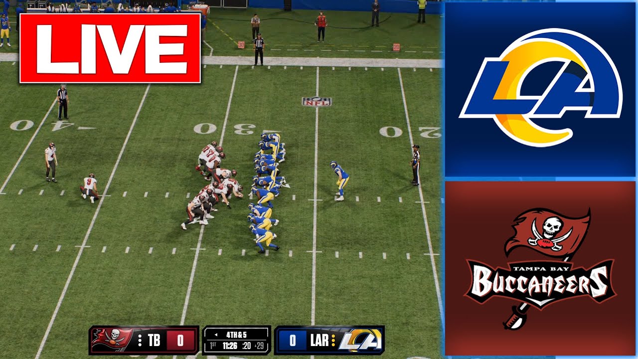 🔴 LIVE🔴Los Angeles Rams vs Tampa Bay Buccaneers/ Week 12 / Madden NFL 26
