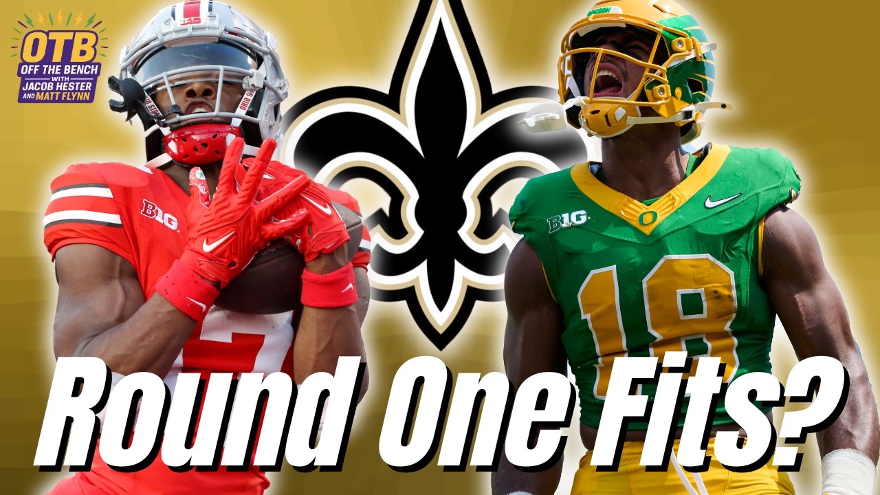 Should Saints STAY AWAY From WR's In Top 10? | Surprise 1st Round Targets For New Orleans