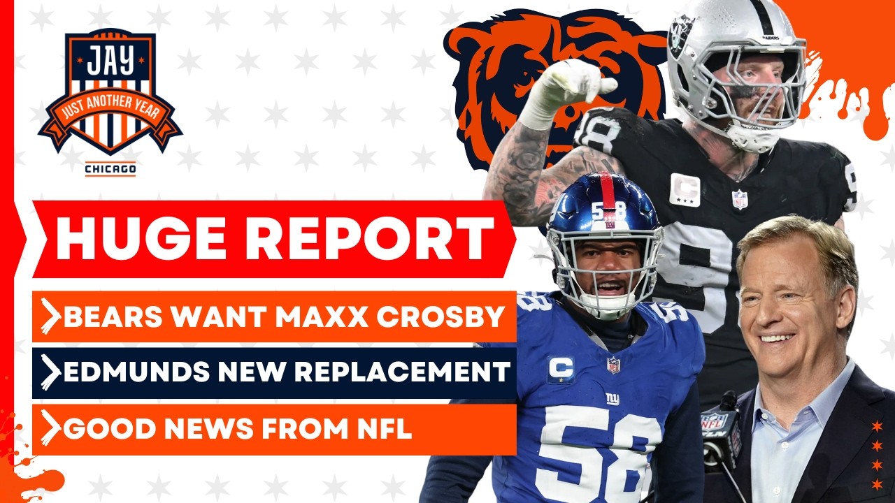 HUGE NEWS as Maxx Crosby To The Bears HEATS UP After Latest Albert Breer Report + LB Linked & More