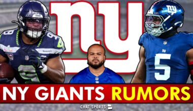 🚨Giants Rumors ARE HEATING UP After The NFL Combine & Before NFL Free Agency ft. Kenneth Walker