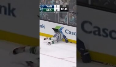 NHL Fall That Breaks the Glass 💀🚨