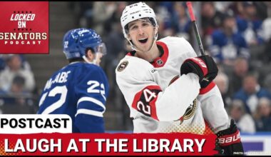 POST CAST: OTTAWA SENATORS DOMINATE LIFELESS TORONTO MAPLE LEAFS AT SCOTIABANK LIBRARY