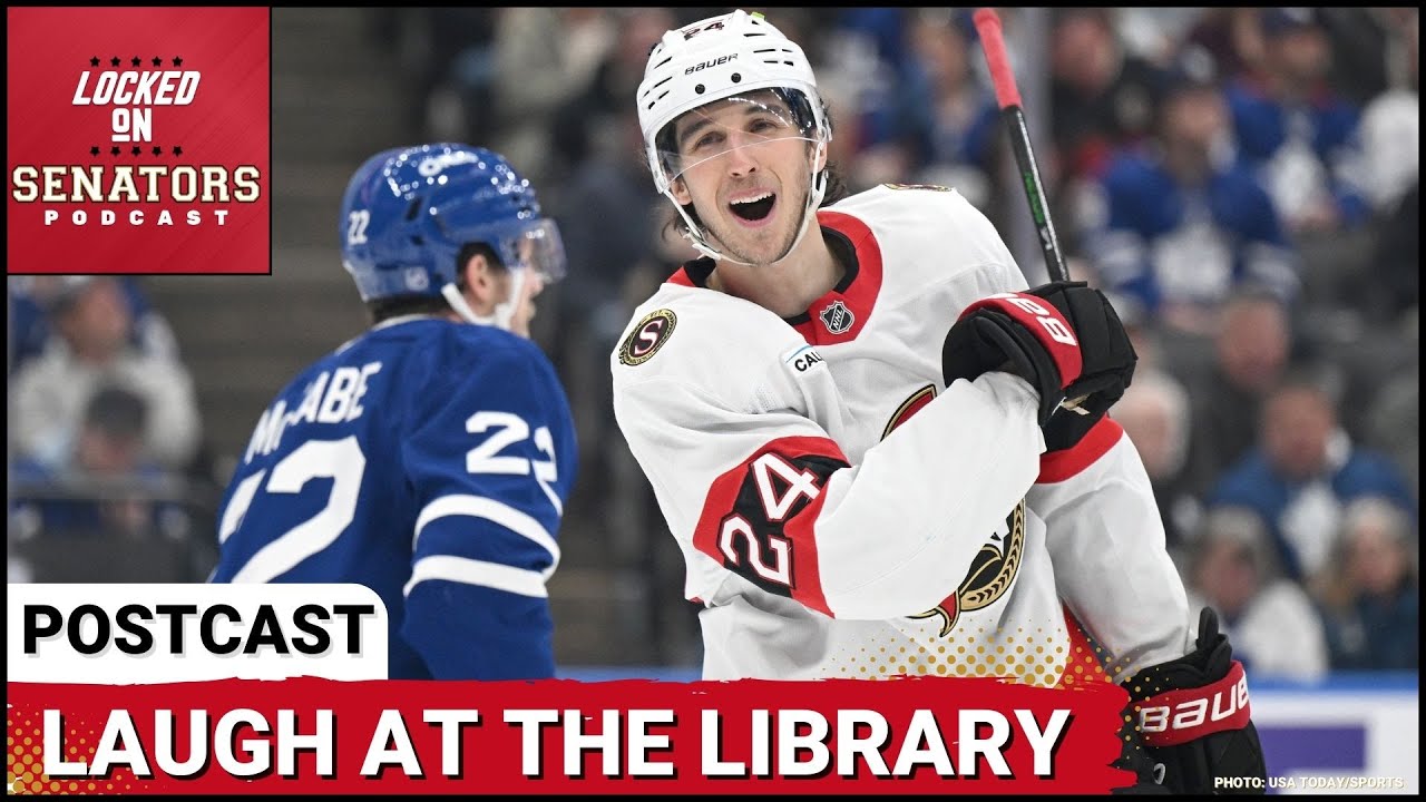 POST CAST: OTTAWA SENATORS DOMINATE LIFELESS TORONTO MAPLE LEAFS AT SCOTIABANK LIBRARY