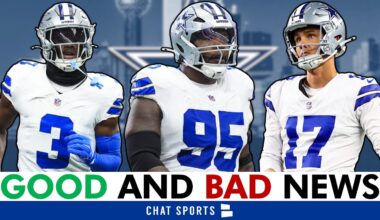 Cowboys Get GOOD & BAD News On Brandon Aubrey, Kenny Clark, George Pickens, Donovan Ezeriuaku Injury