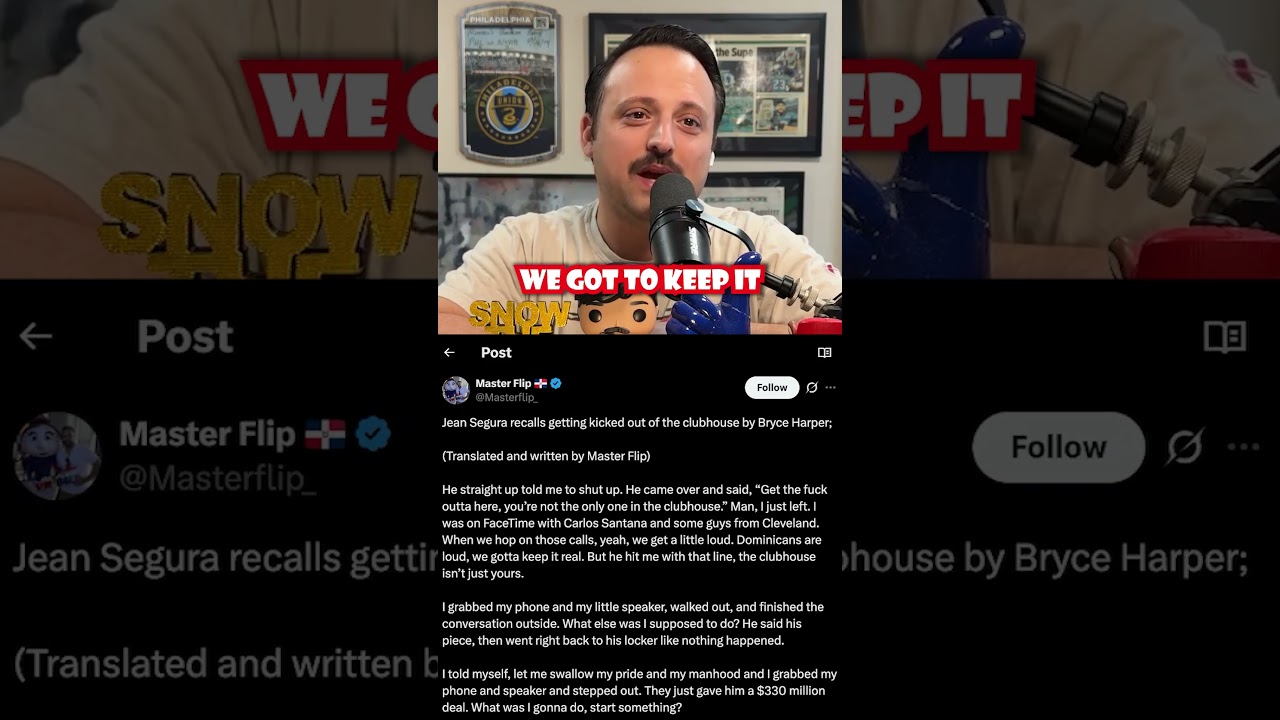 Bryce Harper Had A Confrontation With Jean Segura?