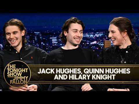 Jack Hughes, Quinn Hughes and Hilary Knight Talk Bringing Home the Gold at the 2026 Olympics