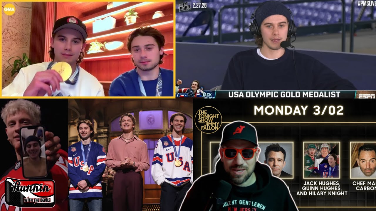 NJ Devils Heading To Trade Deadline & Jack Hughes Mania LIVE!