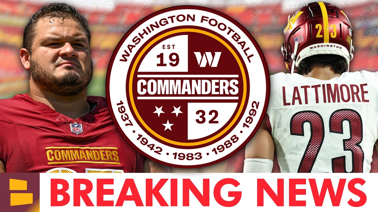 BREAKING NEWS: Commanders EXTEND Nick Allegretti, Expected To RELEASE Marshon Lattimore!