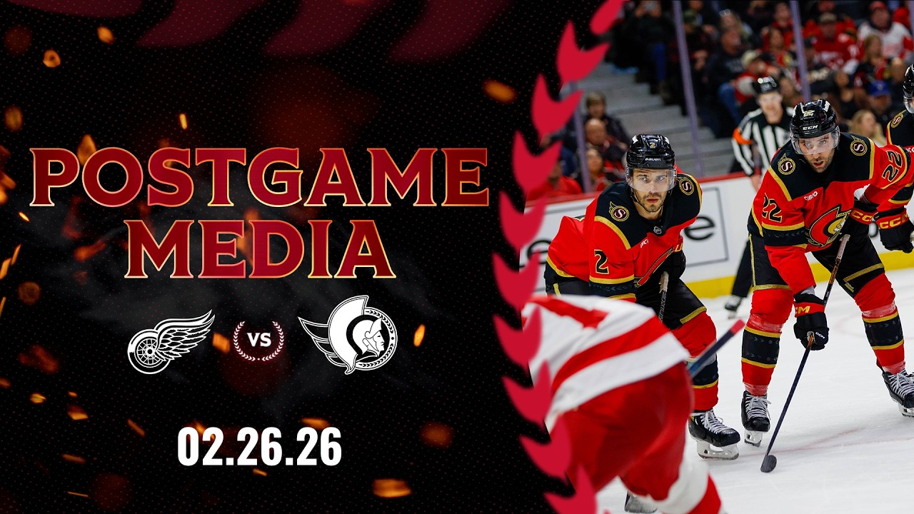 LIVE: Postgame MEDIA DET 2 OTT 1 (OT)