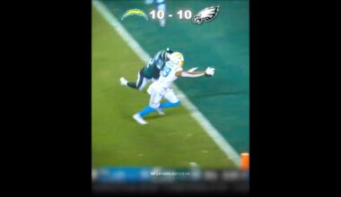 CHARGERS vs EAGLES HIGHLIGHTS🏈