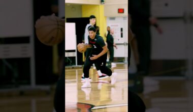 Just a Couple Blocks & Slams At A Miami HEAT Practice 😤 #miamiheat #nba #practice #basketball