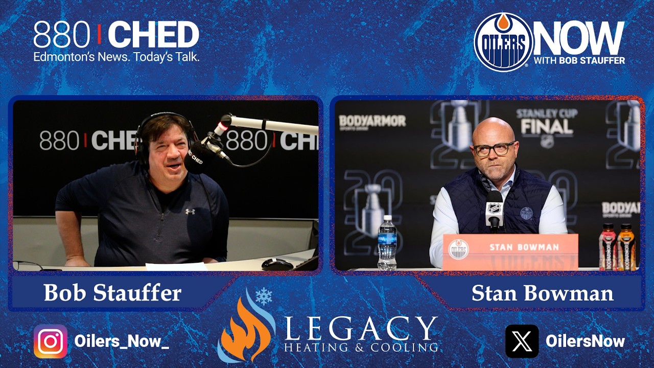 Oilers GM Stan Bowman on Connor Murphy, NHL Trade Deadline, & more with Bob Stauffer on Oilers Now