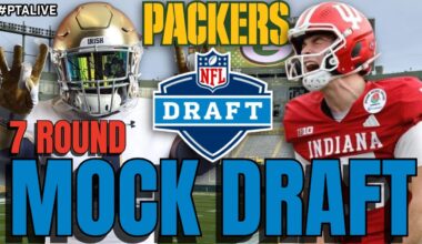 🏈📊 Green Bay Packers 7-Round Mock Draft! Who Will They Pick?!