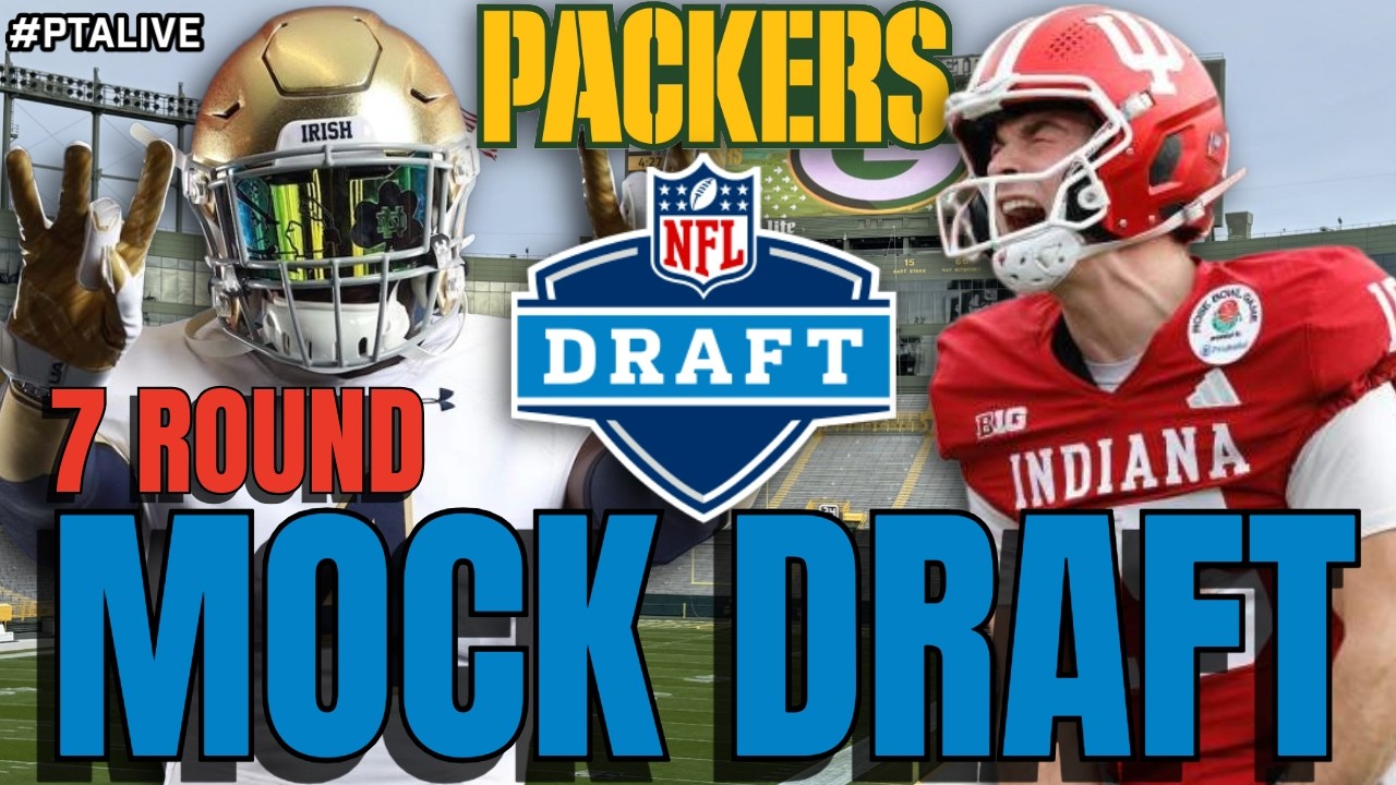 🏈📊 Green Bay Packers 7-Round Mock Draft! Who Will They Pick?!