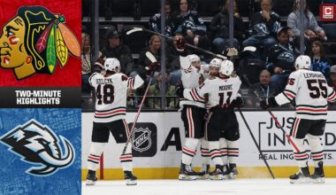 Chicago Blackhawks vs. Utah Mammoth (3/1/26) | Game Highlights | CHSN Blackhawks