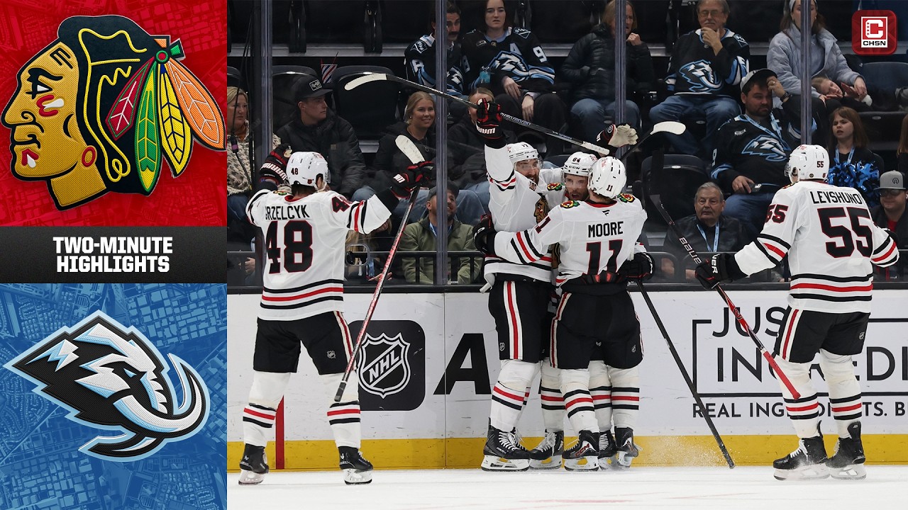 Chicago Blackhawks vs. Utah Mammoth (3/1/26) | Game Highlights | CHSN Blackhawks