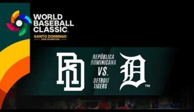 Dominican Republic vs Detroit Tigers transmisión en vivo | Baseball world Friendly International