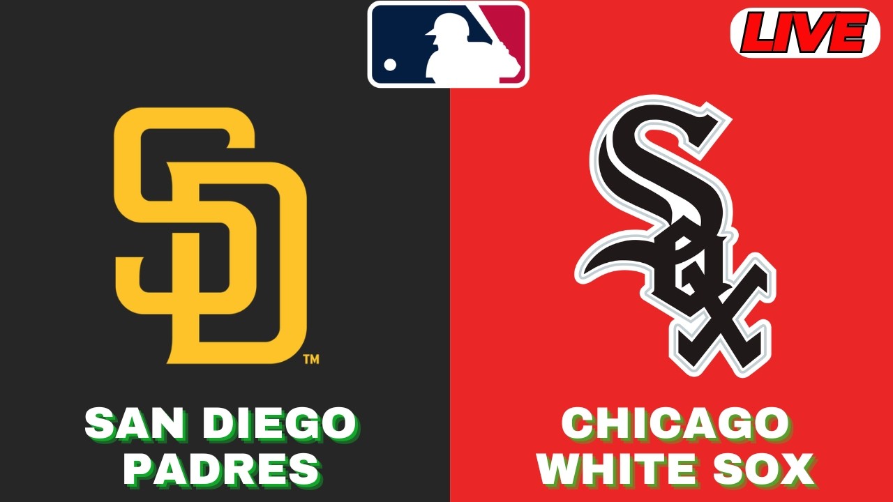 🔴LIVE : San Diego Padres Vs Chicago White Sox | MLB 2026 | MLB Live Baseball Score