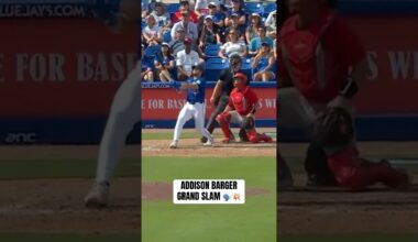 Addison Barger CRUSHES A Grand Slam 💣