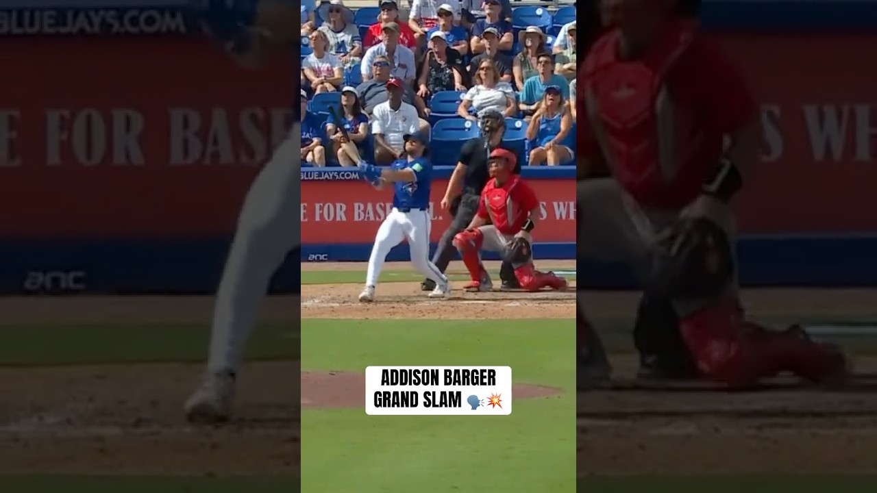 Addison Barger CRUSHES A Grand Slam 💣