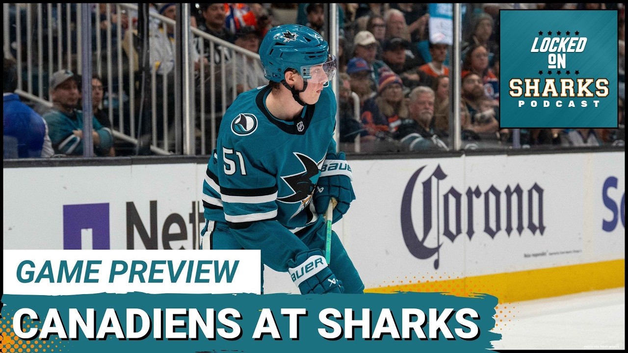 URGENT: Wildcard Race INTENSIFIES as San Jose Sharks and Montreal Canadiens COLLIDE Tonight